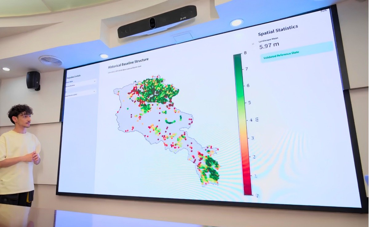 Spatial mapping data from the WSL forest dieback research
