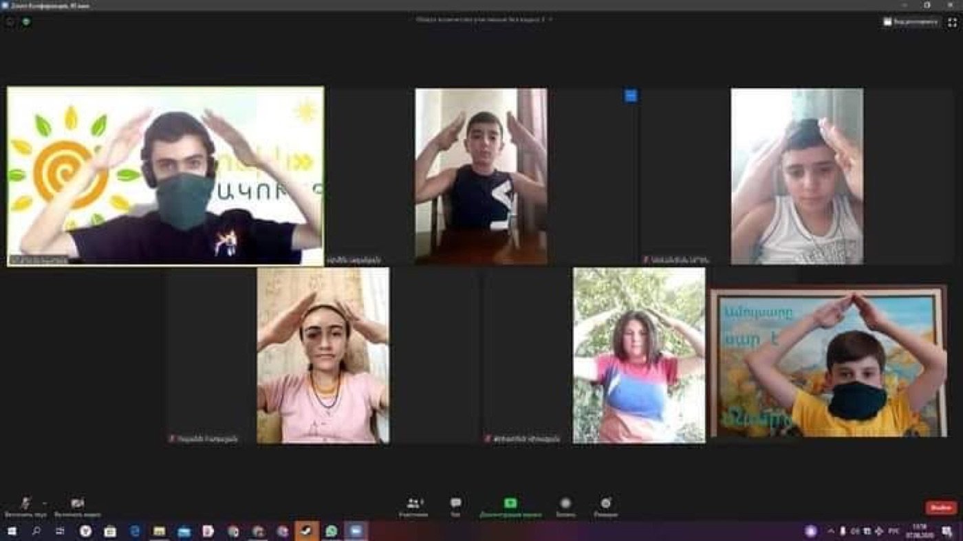 Arevik Eco-Club session